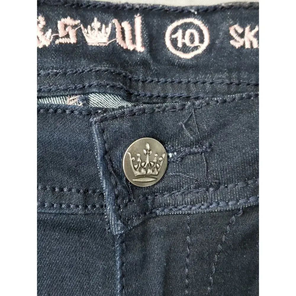 rebel&soul Blue Stretch Jeans  Slim Denim Size 10
